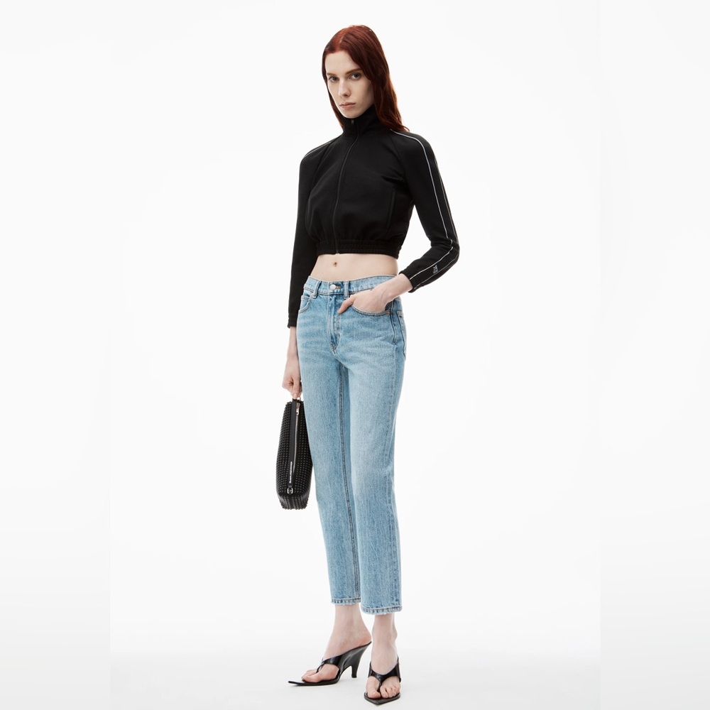 Alexander Wang Stovepipe high rise jeans size 25